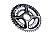 Easton EA90 SL Gravel Chainring/Spider Assembly Easton EC90 SL Gravel Chainring/Spider Assembly