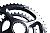 Easton EA90 SL Gravel Chainring/Spider Assembly Easton EC90 SL Gravel Chainring/Spider Assembly