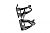 Elite Prism Carbon Cage Matte Black - Right
