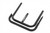 Feedback Sports Scorpion 2 Piece Floor Stand Black