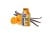 GU Roctane Energy Gel (Box of 24) Vanilla Orange w/35mg of Caffeine