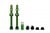 Muc-Off Tubeless Valve Stems Green
