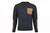 Pearl Izumi Mens Prospect Tech Sweatshirt Dark Ink/Toffee 2XL