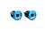 PRO Anodized Aluminum Bar Plugs Blue
