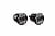 PRO Anodized Aluminum Bar Plugs Black