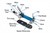 Park Tool IB-3C I-Beam Mini Folding Multi-Tool 