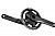 Quarq SRAM Red 1x AXS Power Meter Crankset DUB Quarq SRAM Red 1x AXS Power Meter Crankset DUB