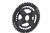 Rotor Direct Mount 2x Chainring Set Rotor Aldhu Q Spidering Oval Direct Mount Chainring Set