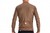 Sportful Mens Checkmate Thermal Jersey Leather Anthracite Pompelmo
