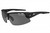 Tifosi Crit Sunglasses Matte Black - Smoke/AC Red/Clear Lenses
