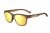 Tifosi Swank Sunglasses Woodgrain, Smoke Yellow