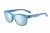 Tifosi Swank Sunglasses Crystal Sky Blue, Smoke Bright Blue