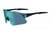 Tifosi Rail Sunglasses Crystal Blue - Clarion Blue Lenses