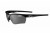 Tifosi Vero Sunglasses Gloss Black - Smoke/AC Red/Clear Lenses