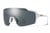 Smith Flywheel Sunglasses White - Gray Lenses