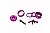 Wolf Tooth Components Anodized Bling Kit Purple