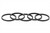 WHISKY No.7 Carbon Headset Spacer (5-Pack) 2.5mm - Matte Carbon