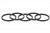 WHISKY No.7 Carbon Headset Spacer (5-Pack) 2.5mm - Gloss Carbon