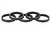 WHISKY No.7 Carbon Headset Spacer (5-Pack) 5mm - Matte Carbon