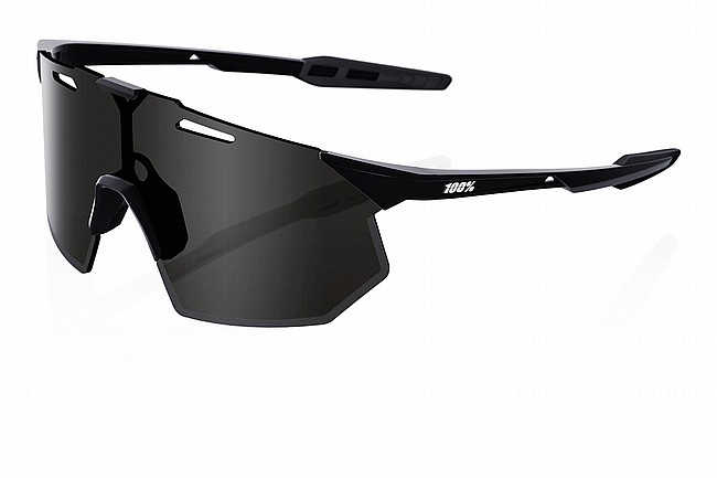 100% Hypercraft SQ Sunglasses  Matte Black/Smoke Lens