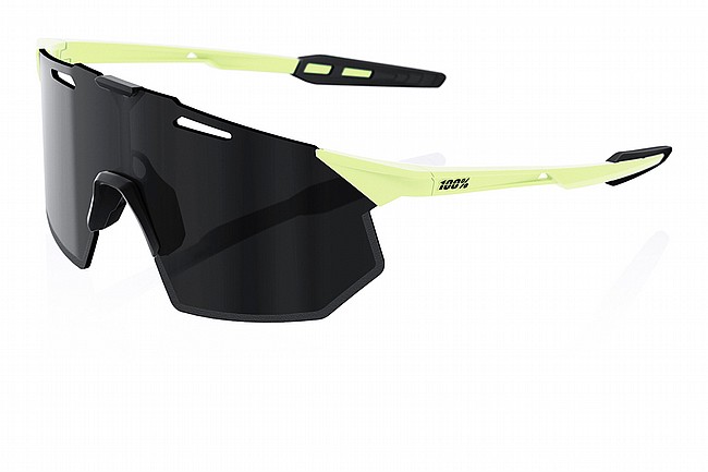 100% Hypercraft SQ Sunglasses  Soft Tact Glow/Black Mirror Lens