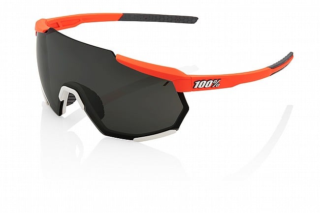 100% Racetrap 2.0 Sunglasses Soft Tact Oxyfire/Black Mirror Lens 