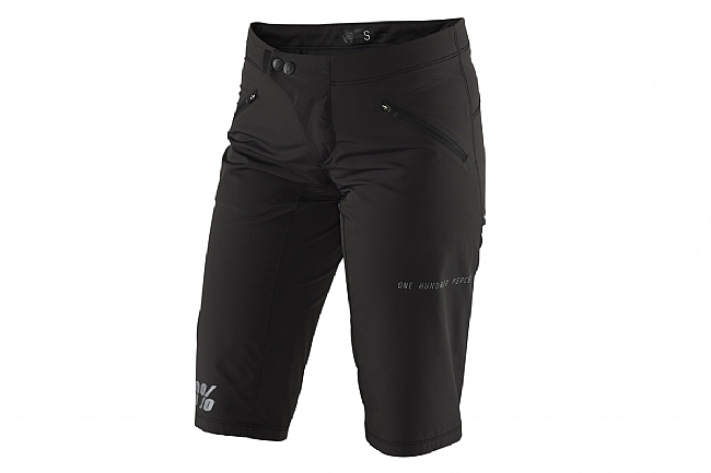 100% Womens Ridecamp Shorts Black