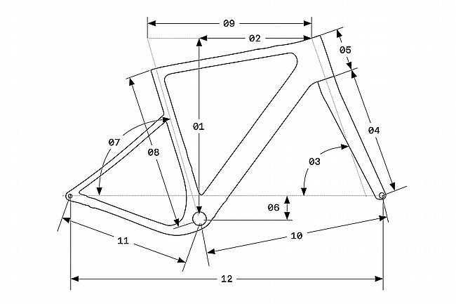 3T Ultra 2 ITALIA Gravel Frameset 