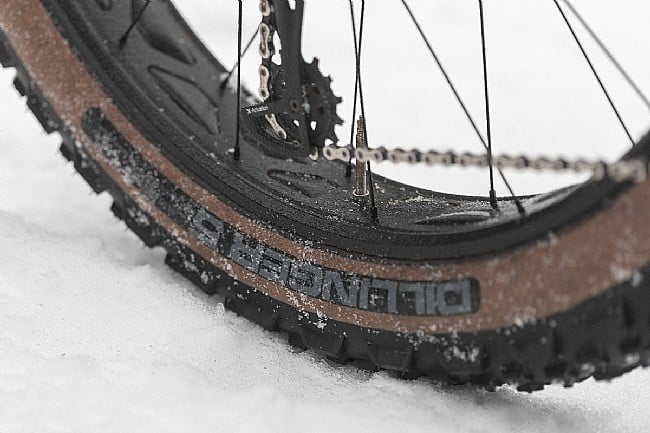 45Nrth Dillinger 5 Studded 60 TPI 26" Fat Bike Tire (Tan) 