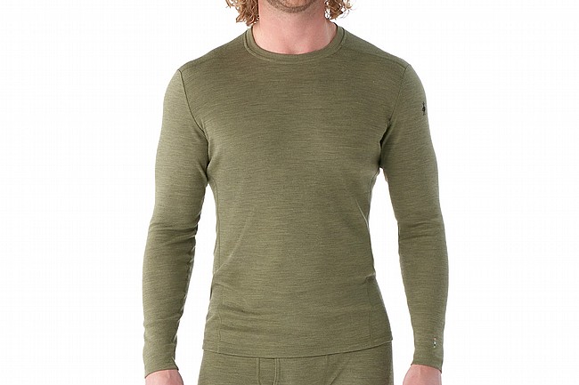 Smartwool Mens Merino 250 Baselayer Crew Winter Moss Heather