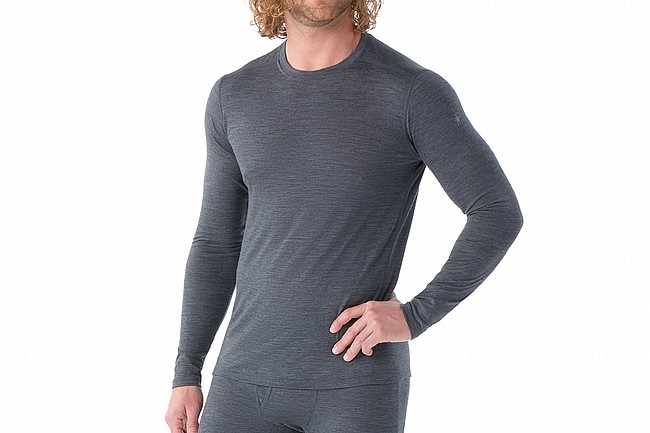 Smartwool Mens Classic All-Season Merino Base Layer Iron Heather