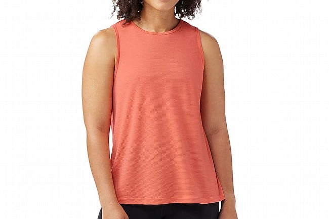 Smartwool Womens Active Mesh High Neck Tank Coral Reef