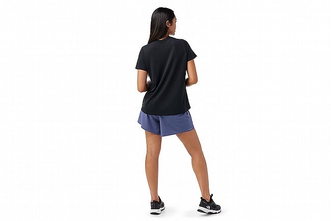 Smartwool Womens Active Mesh Short Sleeve Black