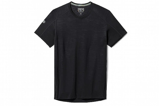 Smartwool Mens Ultralite Mountain Bike Short Sleeve Tee Black