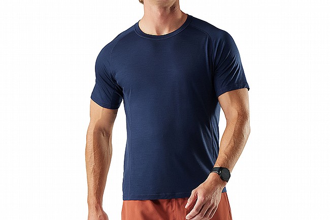 Smartwool Mens Active Ultralite Short Sleeve Deep Navy
