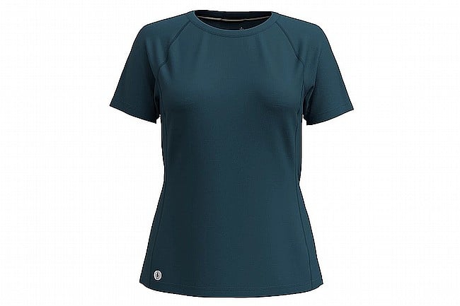 Smartwool Womens Active Ultralite Short Sleeve  Twilight Blue