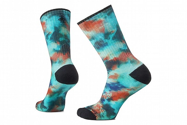 Smartwool Athletic Far Out Tie Dye Print Crew Socks Capri