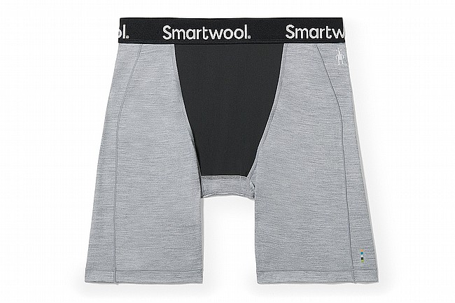 Smartwool Mens Wind Boxer Brief Light Grey Heather