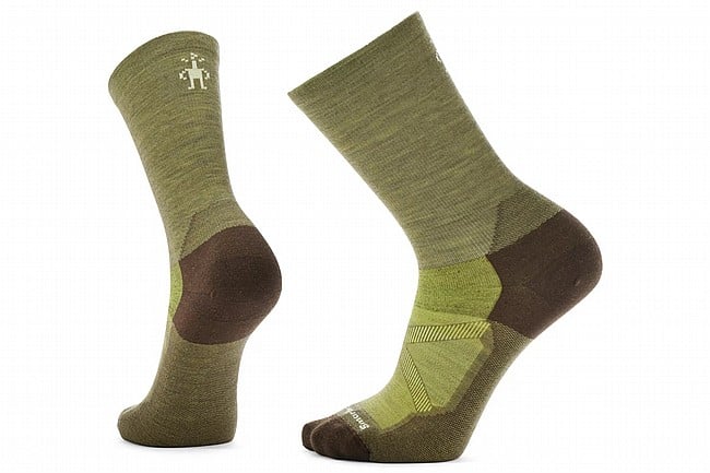 Smartwool Cycle Zero Cushion Crew Socks Winter Moss