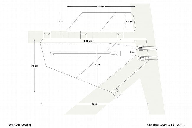 Apidura Aero System  Black - SM/MD