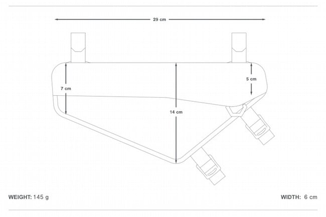 Apidura Racing Frame Pack 2.4L