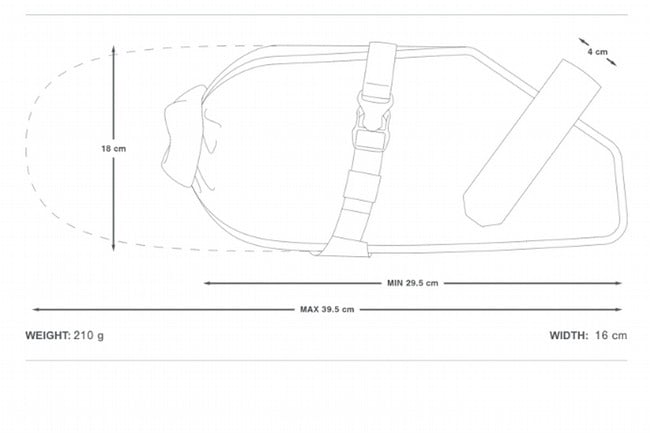 Apidura Racing Saddle Pack 7L