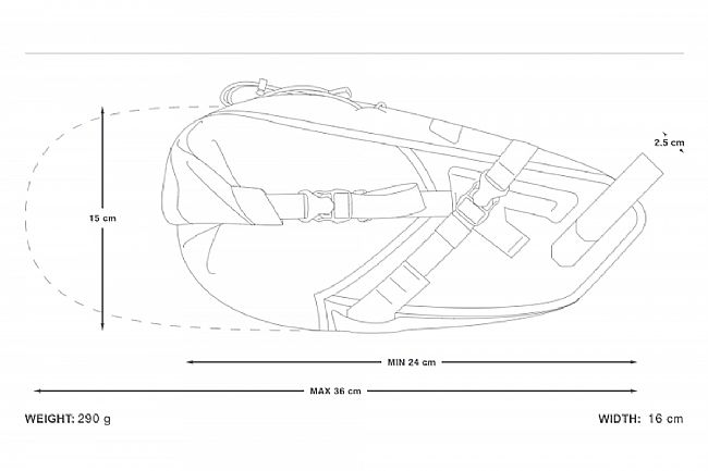 Apidura Backcountry Saddle Pack 6L