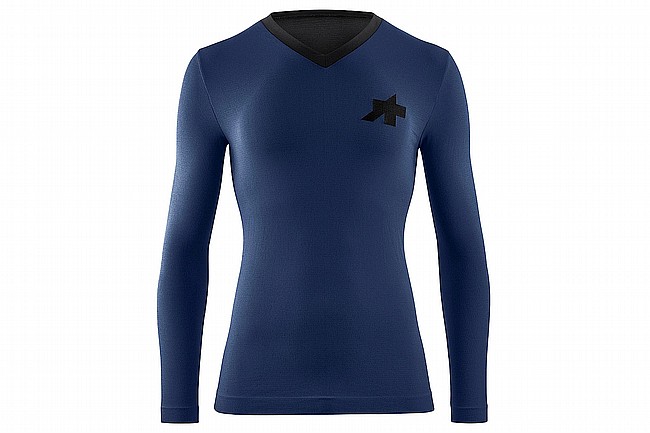 Assos Mens Tactica LS Tech T-Shirt T5 Stone Blue Jersey