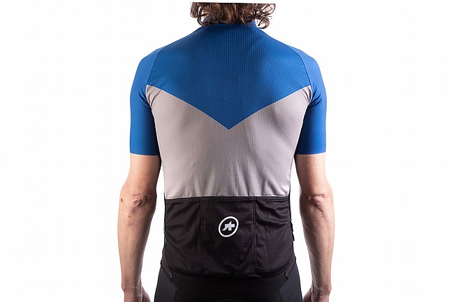 Assos Mens Chevron Jersey LTD Blue Chevron