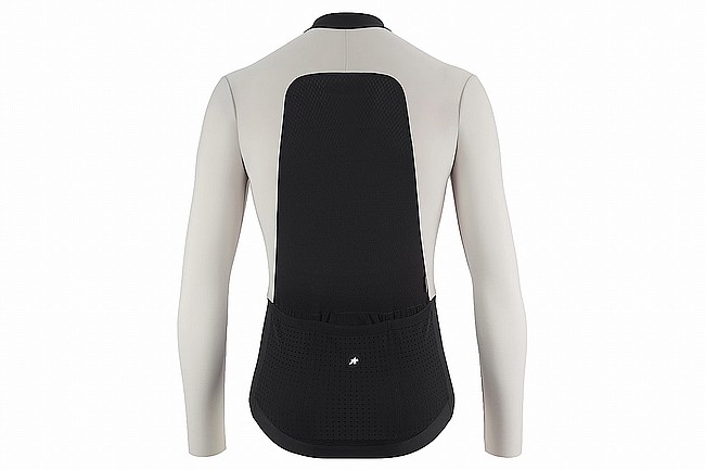 Assos Mens EQUIPE R Spring Fall Long-Sleeve Jersey S11  Almond Milk