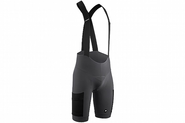 Assos Mens Tactica Kieskafer Gravel Bib Shorts T5 Robust Grey