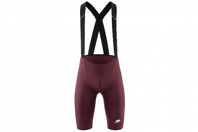 Assos Mens Mille GT Bib Shorts S11 Burgundy Red