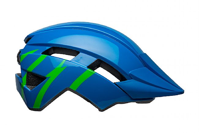 Bell Sidetrack II Youth MIPS Helmet Strike Gloss Blue/Green