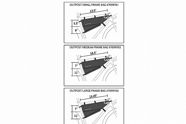 Blackburn Outpost Frame Bag 